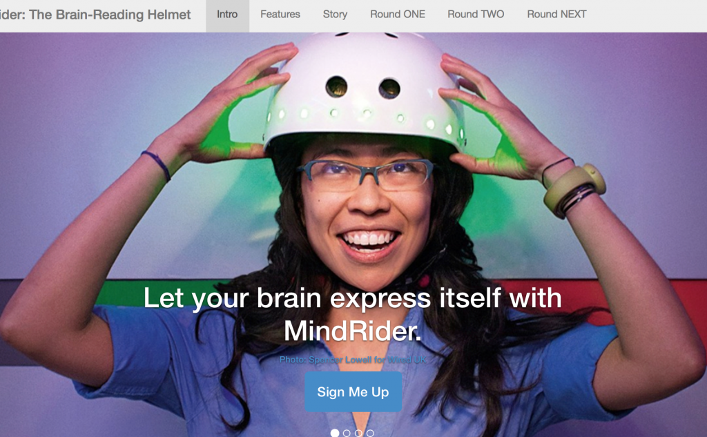 Читающий мысли велосипедный шлем, социальные пивные кружки и другие удивительные стартапы 2014