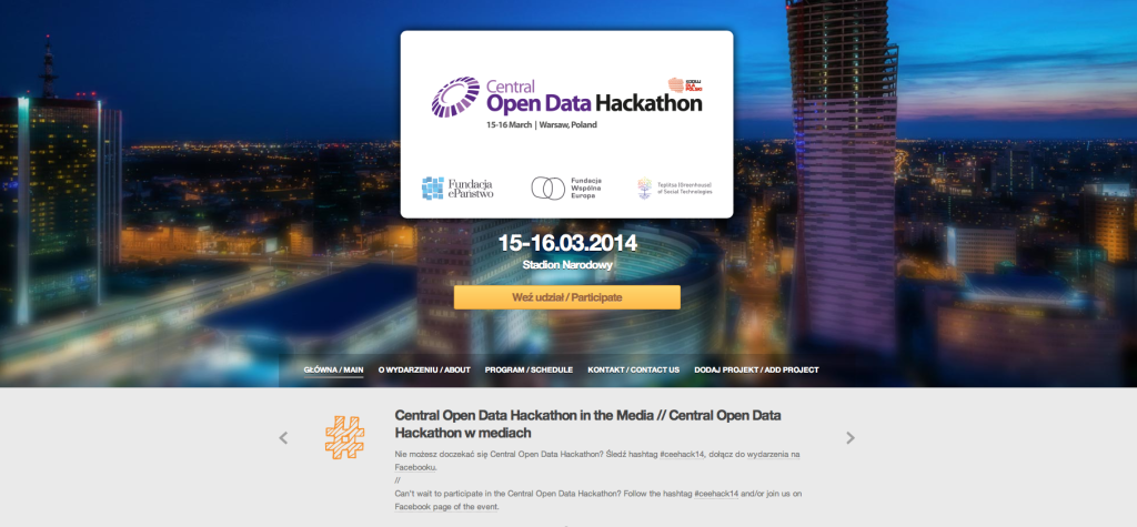 Central Open Data Hackathon