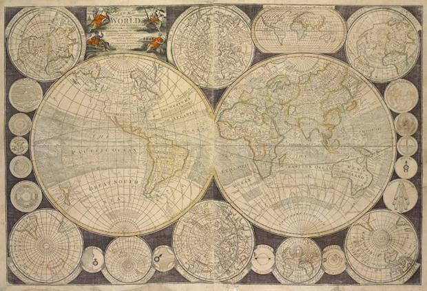 Оцифрованы 20 000 карт 16-20 веков, которые можно свободно скачать и использовать