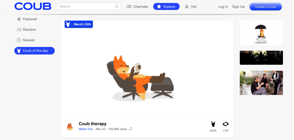 10 самых популярных социальных видео на Coub.com