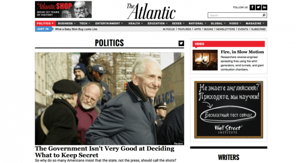 The Atlantic Politics
