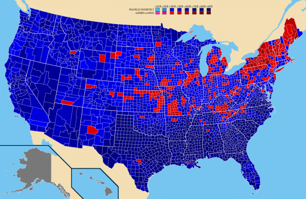 Результаты выборов 1936