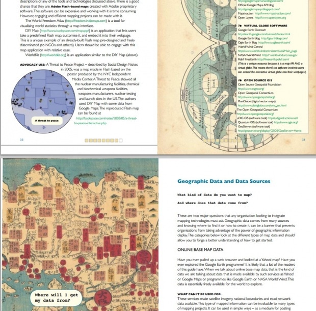 Фрагмент издания Maps for Advocacy