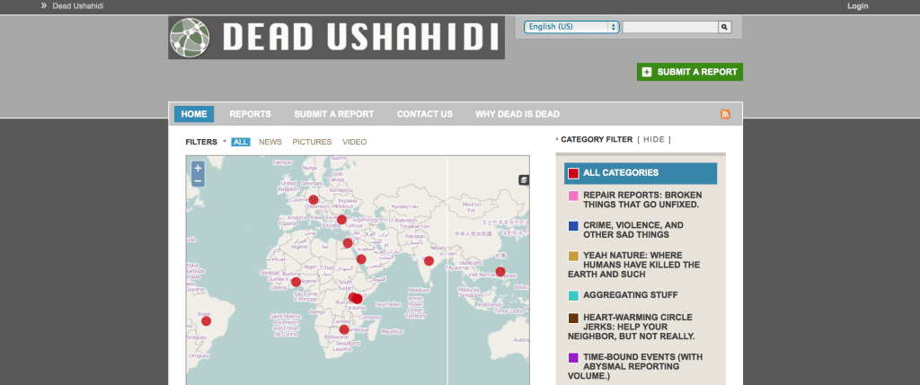 Dead Ushahidi