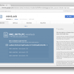 MiniLock для браузера Chrome позволяет быстро шифровать файлы и безопасно делиться ими с друзьями