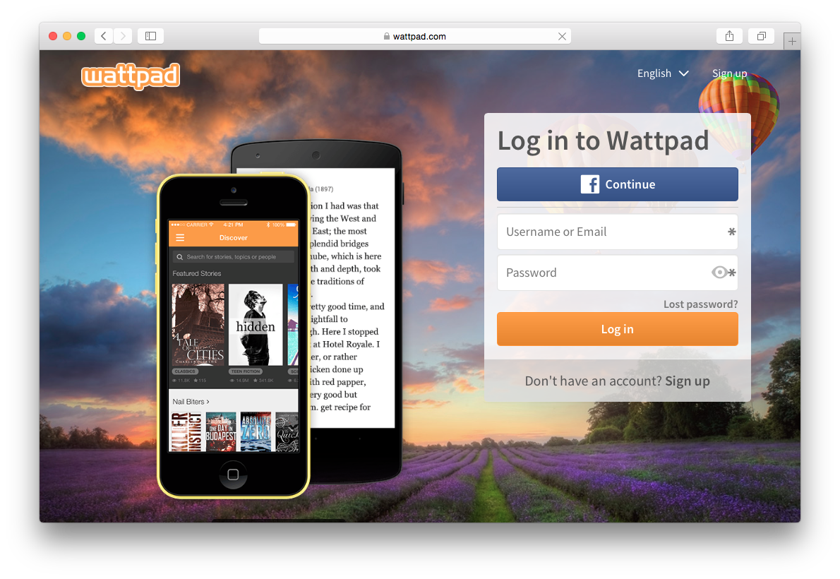 Wattpad – бесплатная интернет-библиотека, доступная с мобильных устройств