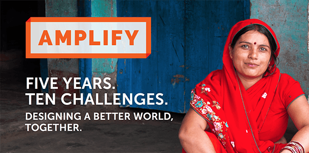 Пять лет, десять вызовов, которые помогут сделать мир лучше. Изображение: ideo.org/amplify