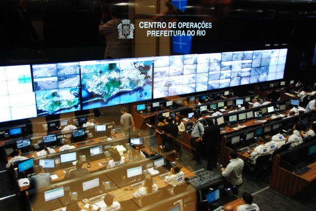 Интеллектуальный центр управления от IBM в Рио-де-Жанейро. Фото: urbanomnibus.net.