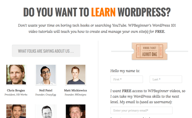 Wpbeginner: WordPress для начинающих