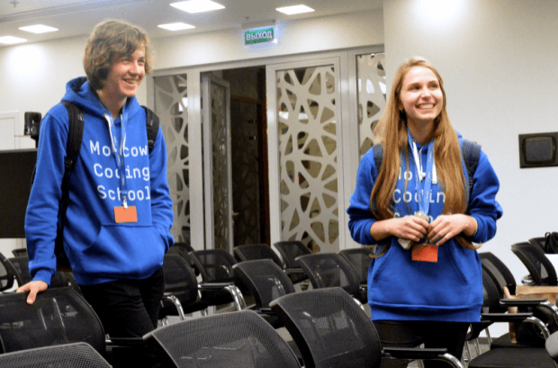 Александр Смирнов и Татьяна Тищенко, проект Moscow Coding School