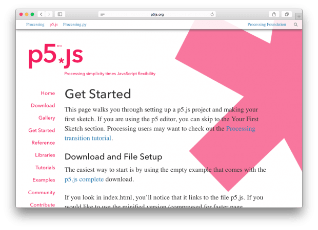 p5.js – JavaScript-библиотека для создания интерактивных визуализаций с помощью кода