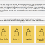 Tactical Technology запустила сервис CertCheck.me, который поможет понять, в опасности вы или нет