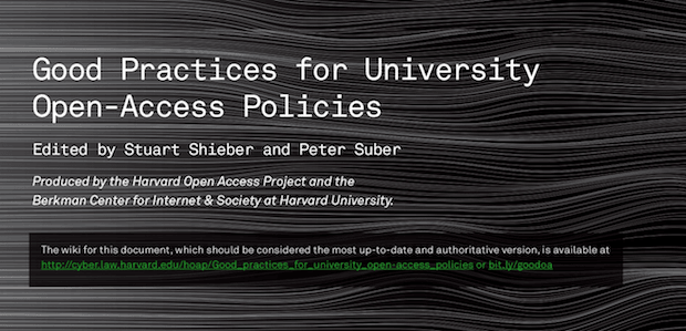 Руководство «Полезные практики университетов по использованию политик открытого доступа». Скачать в PDF-версии