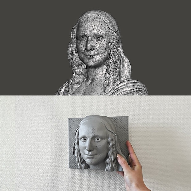 Классические произведения искусства для незрячих и слабовидящих с помощью 3D-печати