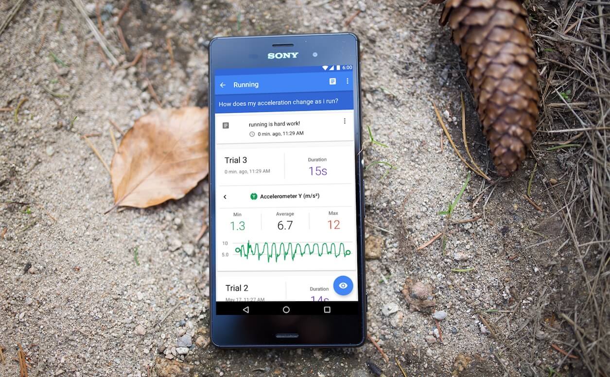 Google запустил Science Journal – проект, который превратит ваш смартфон на Android в исследовательскую лабораторию
