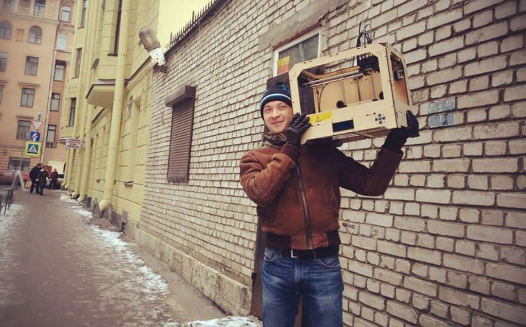 Дмитрий Спивак, руководитель кружка робототехники KidsFab. Фото из личного архива.