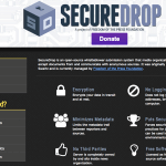 SecureDrop – платформа для безопасной коммуникации журналистов и правозащитников