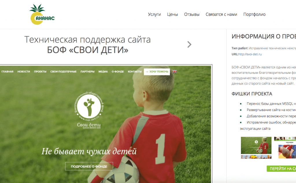 Программа «Пасека»: как веб-студия «Ананас» из Екатеринбурга работает pro bono