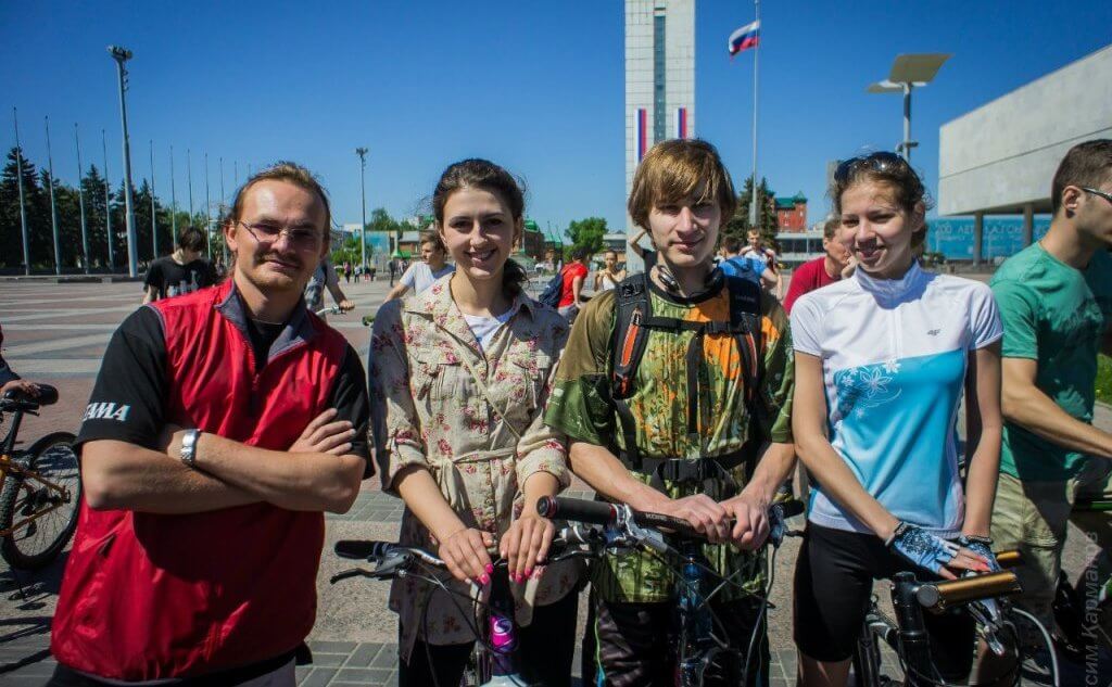 Сообщество «Велосипедный Ульяновск» насчитывает более 2000 подписчиков. О работе сообщества читайте в интервью с Сергеем Парфеновым. Фото предоставлено из архива сообщества, группы в Вконтакте.