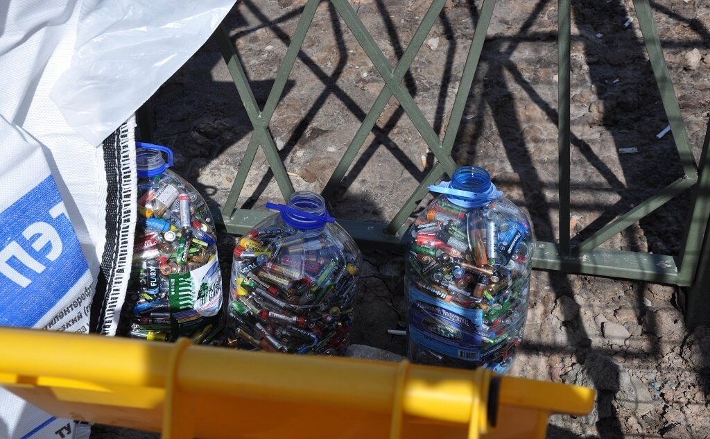 Одна из акций по раздельному сбору мусора. Фото из ообщества «ЭкоЛогично | Казань» «Вконтакте»