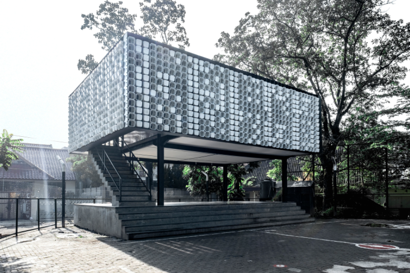 Микробиблиотека в Таман Биме в Индонезии. Фото: archdaily.com