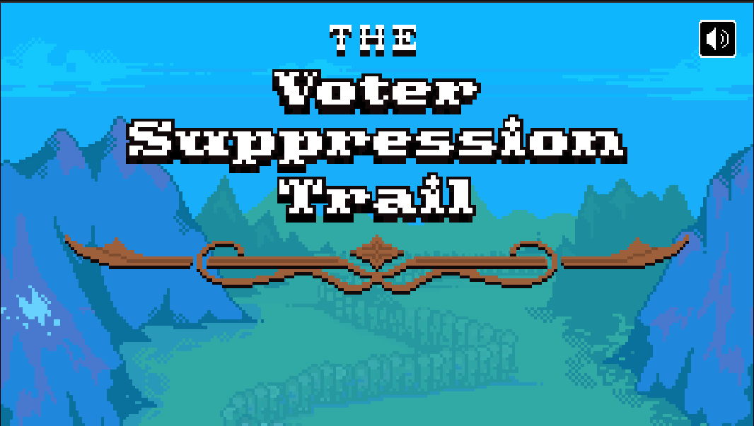 The Voter Suppression Trail.