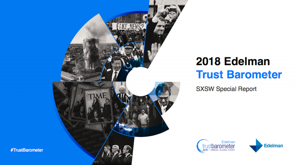 Исследование "Уровень доверия 2018". Фото: фрагмент отчета.