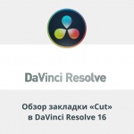 Видеоурок Теплицы: обзор закладки Cut в DaVinci Resolve 16