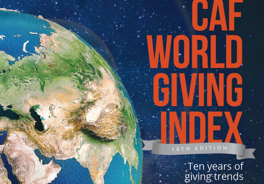 Опубликован новый выпуск Мирового рейтинга благотворительности c данными за 10 лет.