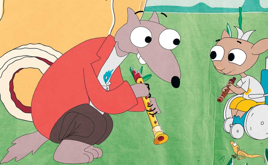 Инклюзивные мультфильмы рассказывают детям, какими разными могут быть люди. Кадр из мультфильма «Волк наоборот».