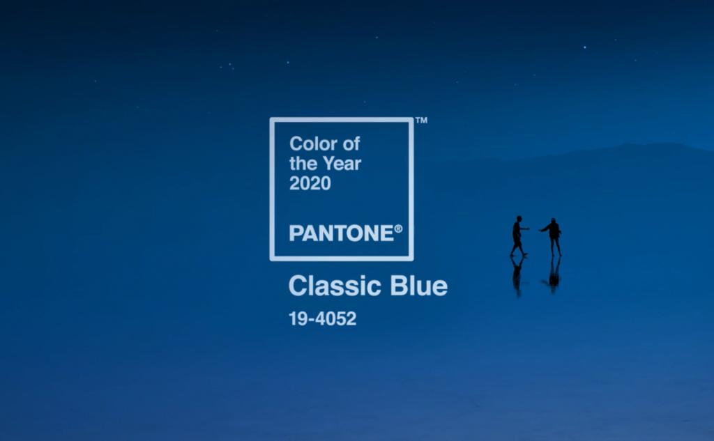 PANTONE 19-4052 Classic Blue — цвет года 2020 по версии Pantone Color In