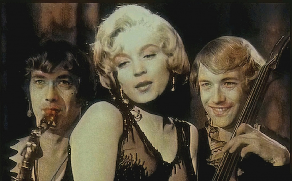 fake Inna Suvorova as Marilyn Monroe