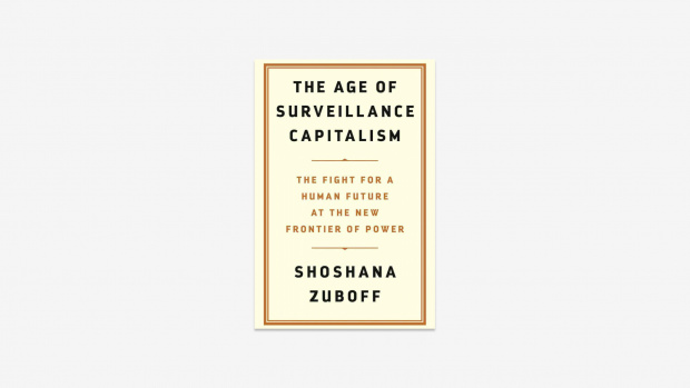 Изображение: Обложка книги «Надзорный капитализм», Шошанна Зубофф