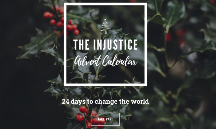Обложка Injustice Advent Calendar.
