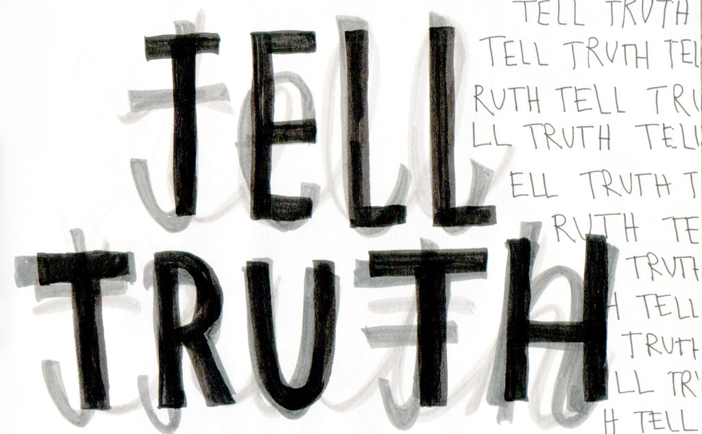 «Tell truth» от arievergreen лицензировано под CC BY-NC-SA 2.0.