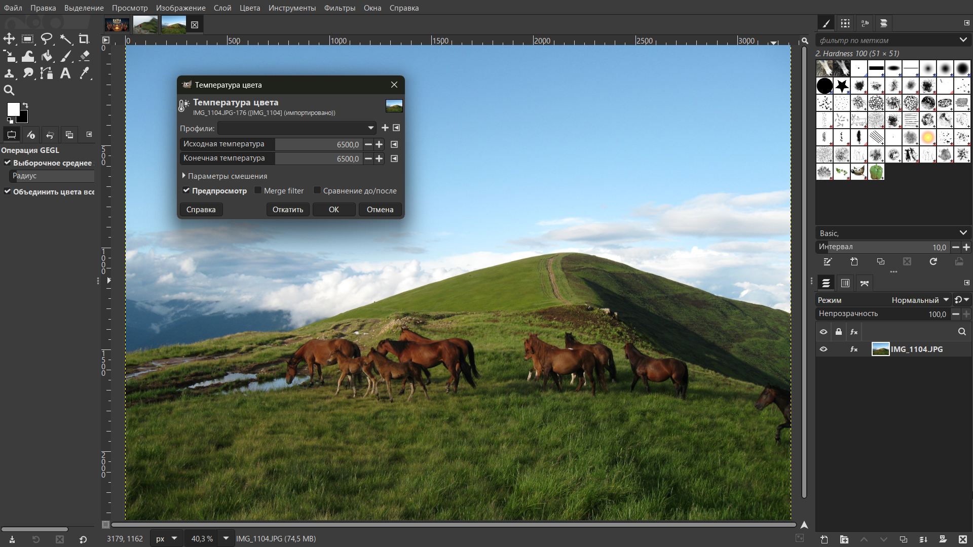GIMP может пригодиться и в шатдаун