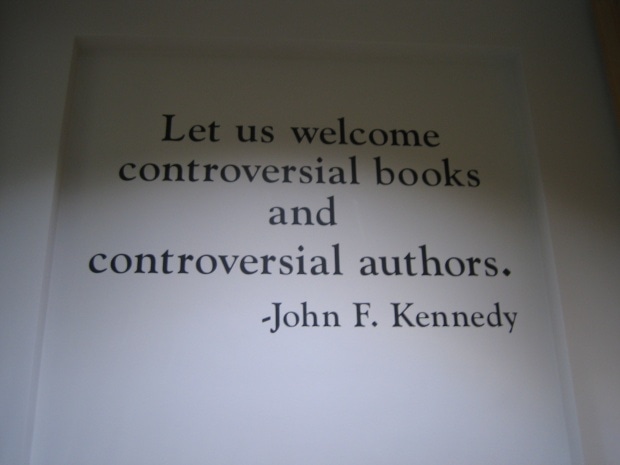 JFK quote in Chicago Public Library