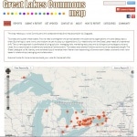 «Great Lakes Commons Map» – координационный центр защитников окружающей среды